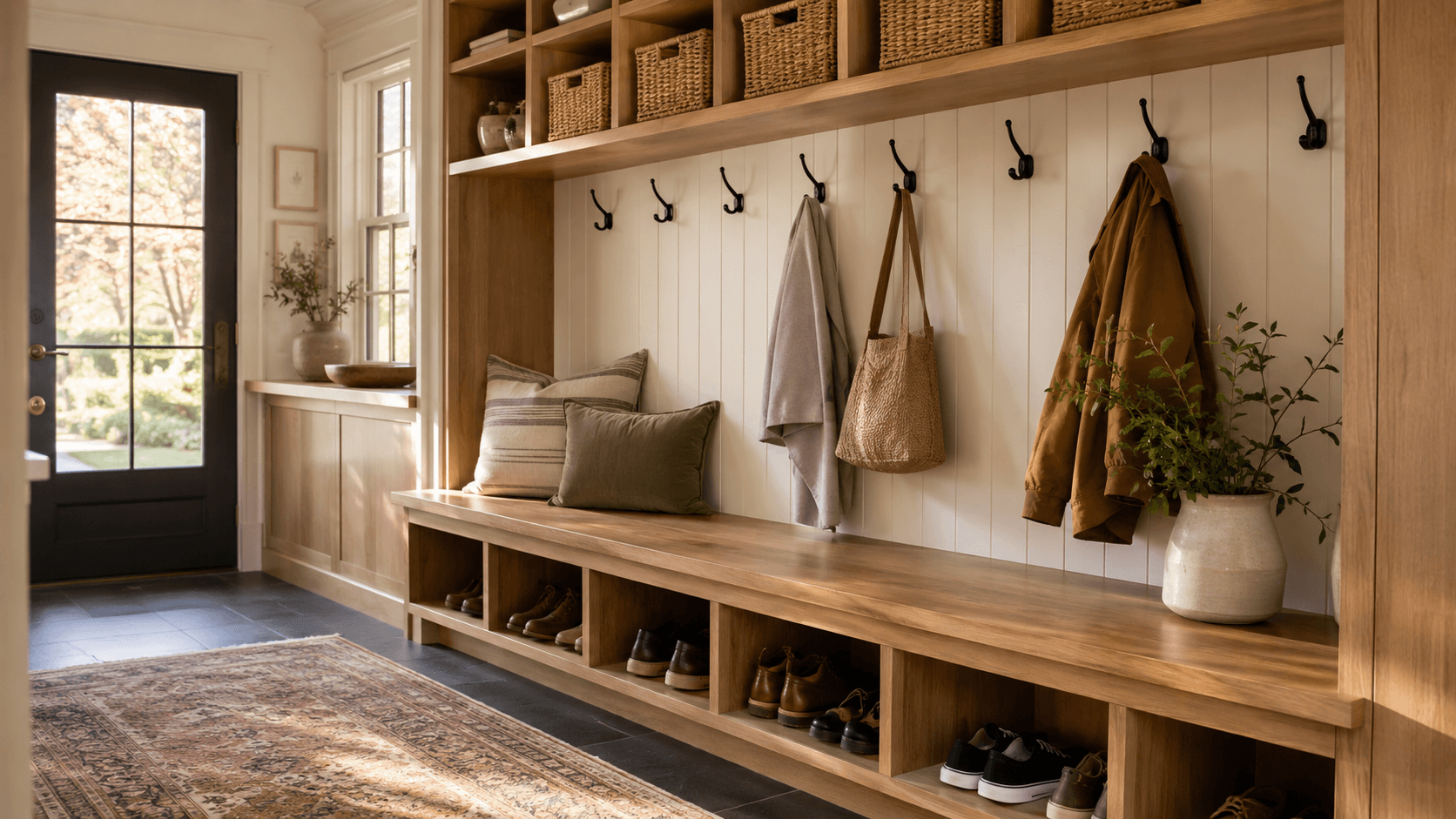 Mudrooms and pantries for busy families