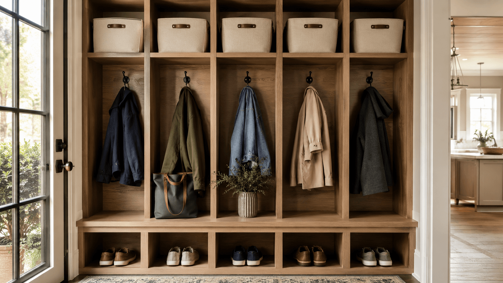 Custom Mudroom Lockers
